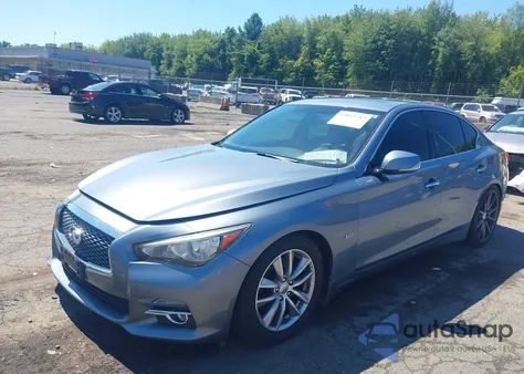 2017 Infiniti Q50 3.0T Premium from USA, damaged, VIN JN1EV7AP5HM737892